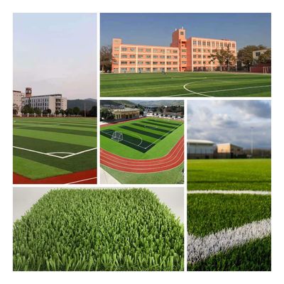 Portable Non Infill Synthetic Football Turf 30mm Artificial Soccer Grass